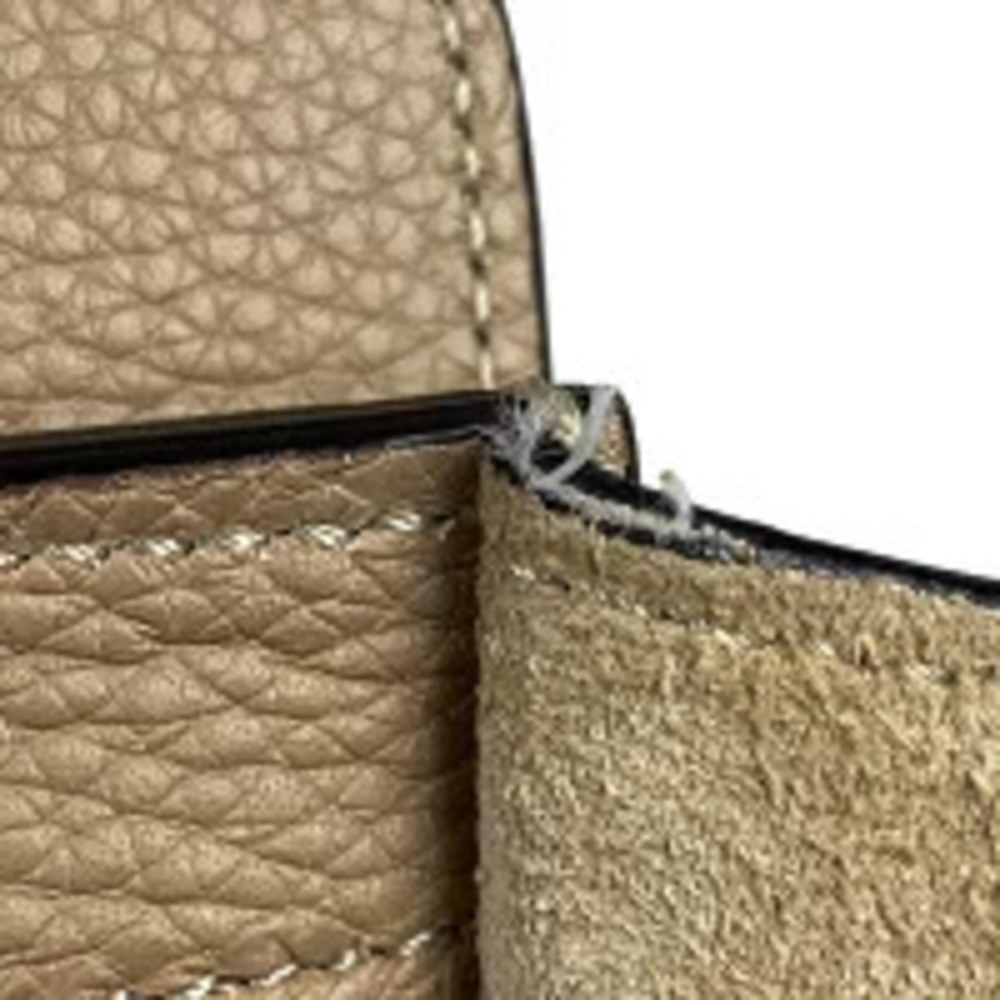 Celine Luggage Shopper Tote Bag Handbag Leather Beige - Picture 6 of 7